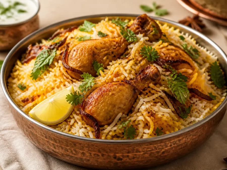 Dum biryani night