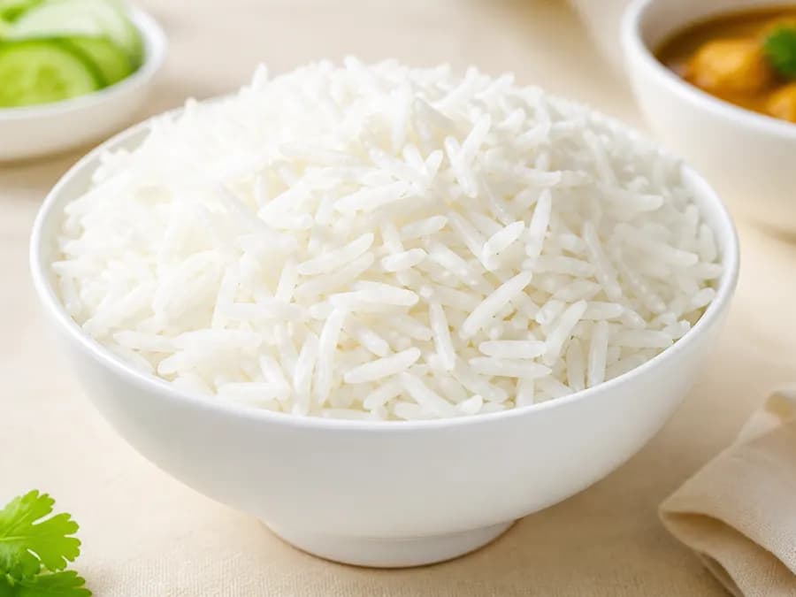 Restaurant-style steamed rice